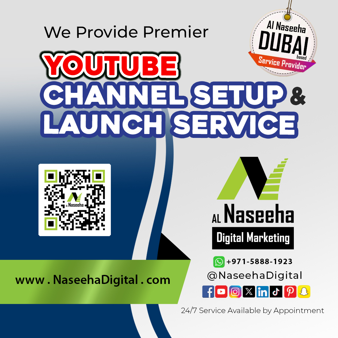 YouTube Channel Setup And Launch Service